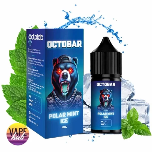 Набір OctoBar NFT Salt 30 мл 50 мг Hard - Polar Mint Ice — купити