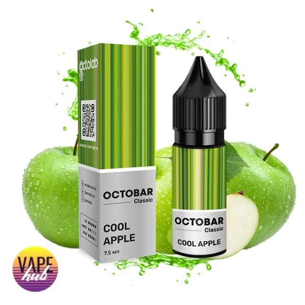 Набір OctoBar Salt 15 мл 50 мг - Cool Apple — купити