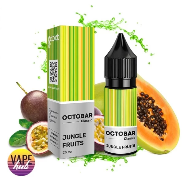 Набір OctoBar Salt 15 мл 50 мг - Jungle Fruits — купити