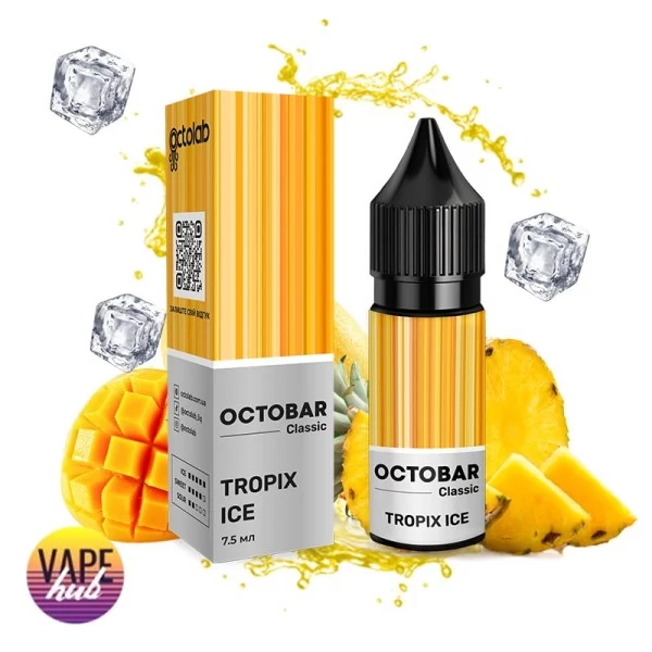 Набір OctoBar Salt 15 мл 50 мг - Tropix Ice — купити