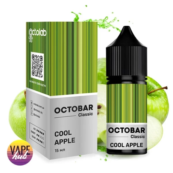 Набір OctoBar Salt 30 мл 50 мг Hard - Cool Apple — купити