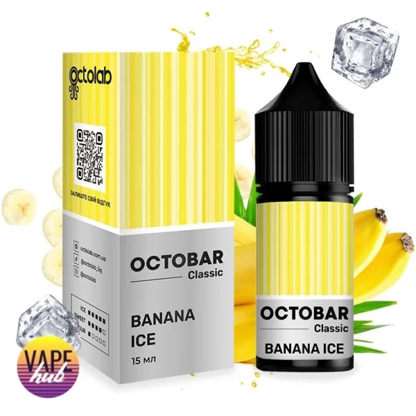 Набір OctoBar Salt 30 мл 50 мг - Banana Ice — купити