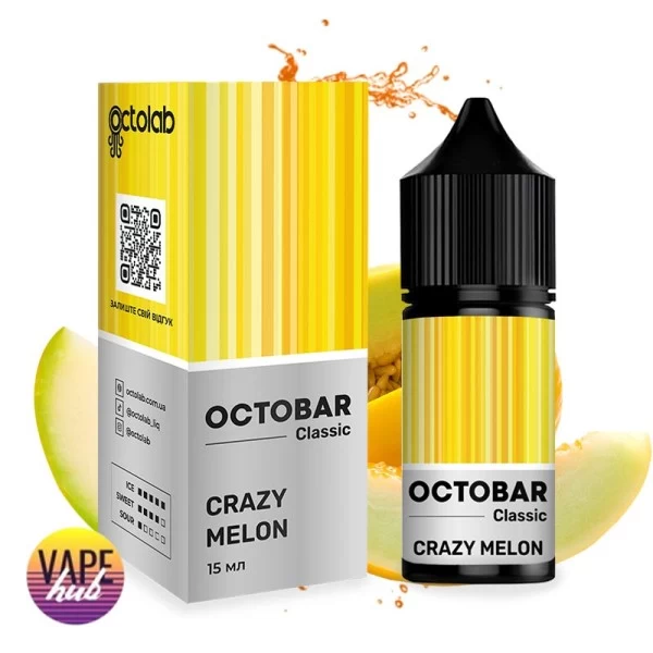 Набір OctoBar Salt 30 мл 50 мг Hard - Crazy Melon — купити