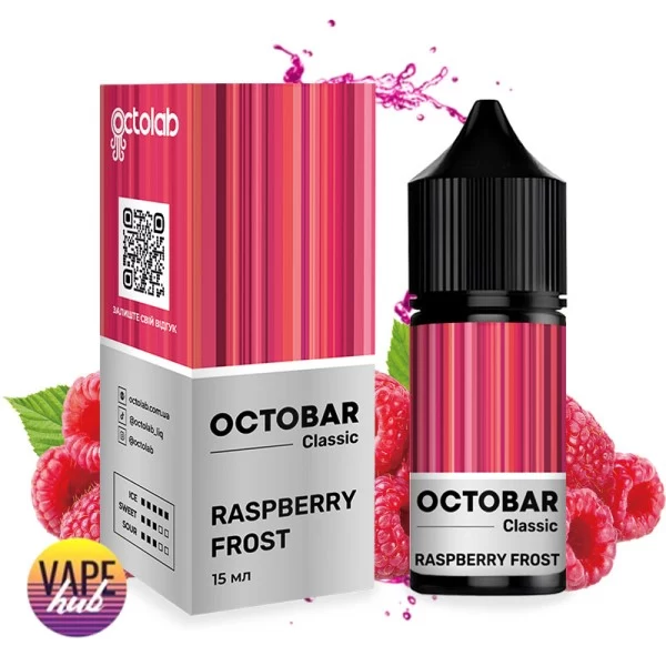 Набір OctoBar Salt 30 мл 50 мг - Raspberry Frost — купити