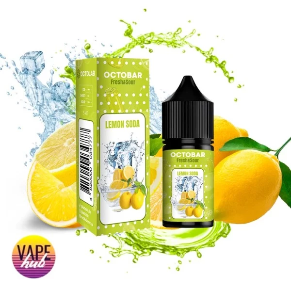 Набір Octobar Fresh & Sour 10 мл 50 мг - Lemon Soda — купити