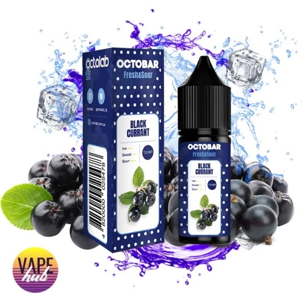 Набір Octobar Fresh & Sour 15 мл 50 мг - Black Currant — купити