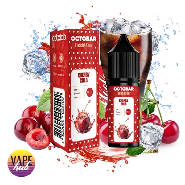 Набір Octobar Fresh & Sour 15 мл 50 мг - Cherry Cola — купити