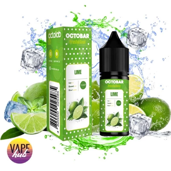 Набір Octobar Fresh & Sour 15 мл 50 мг - Lime — купити