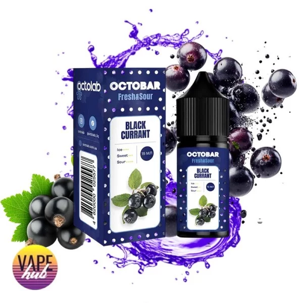 Набір Octobar Fresh & Sour 30 мл 50 мг - Black Currant — купити