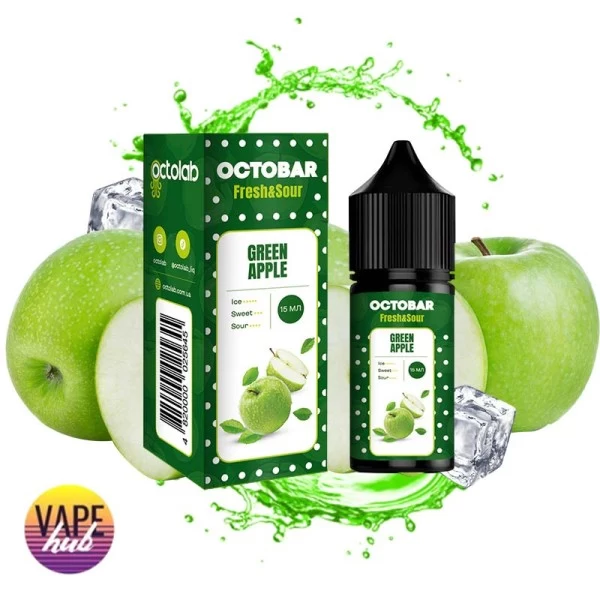 Набір Octobar Fresh & Sour 30 мл 50 мг - Green Apple — купити