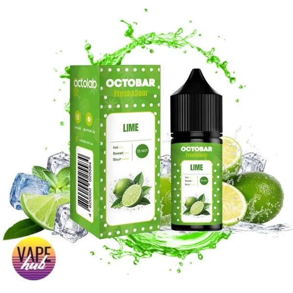 Набір Octobar Fresh & Sour 30 мл 50 мг Hard - Lime — купити