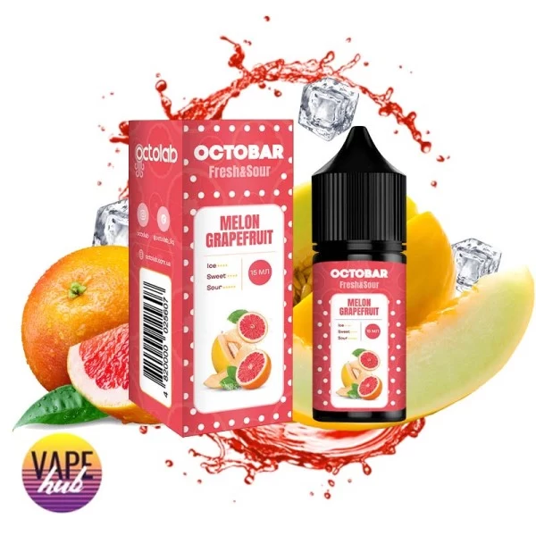 Набір Octobar Fresh & Sour 30 мл 50 мг Hard - Melon Grapefruit — купити