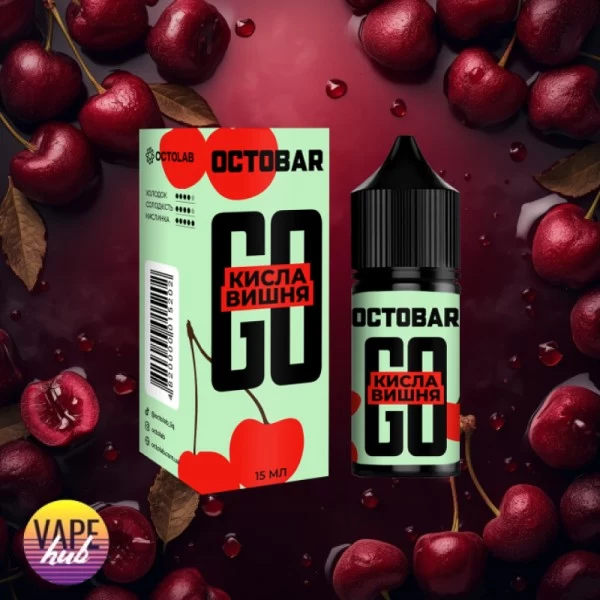 Набір Octobar Go 30 мл 50 мг - Кисла Вишня — купити