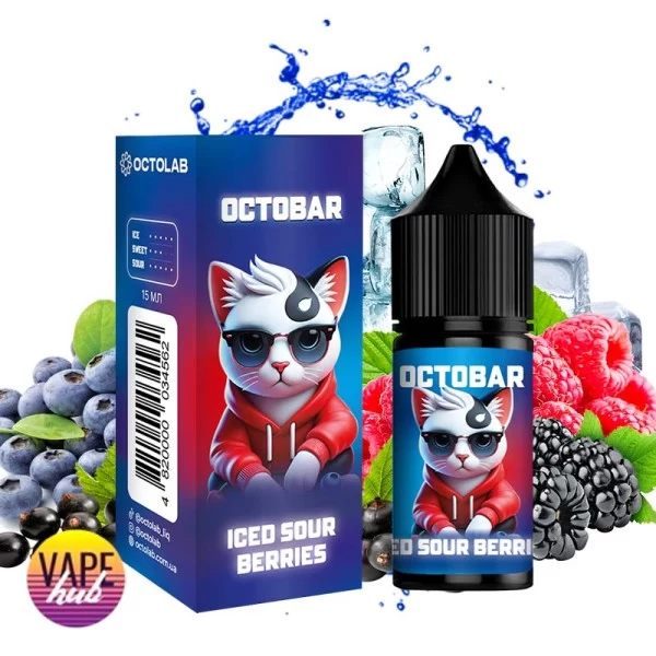Набір OctoBar NFT Salt 30 мл 50 мг - Iced Sour Berries — купити