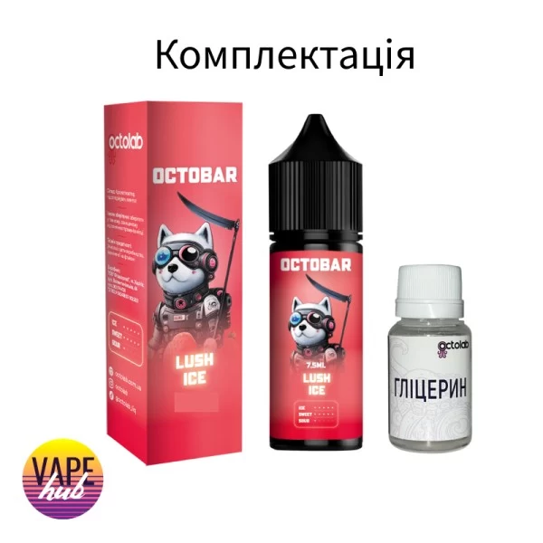 Набір OctoBar NFT Salt 15 мл 50 мг - Lush Ice — купити