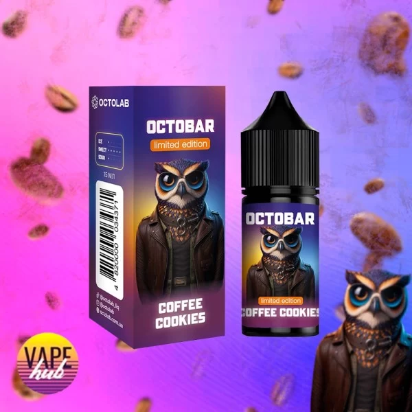 Набір OctoBar NFT Limited Edition 30 мл 50 мг - Coffee Cookies — купити