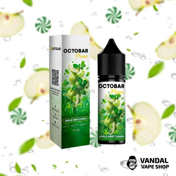 Набір Octobar Prime 15 мл 50 мг - Apple Mint Candy — купити