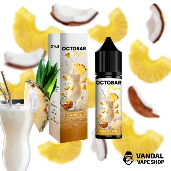 Набір Octobar Prime 15 мл 65 мг - Pina Colada — купити
