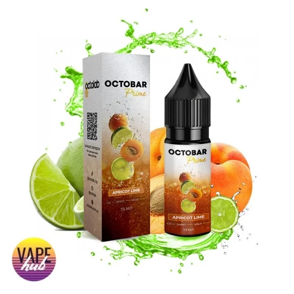 Набір Octobar Prime 15 мл 50 мг - Apricot Lime — купити