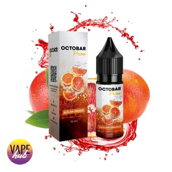 Набір Octobar Prime 15 мл 50 мг - Sicilian Orange — купити