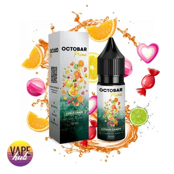 Набір Octobar Prime 15 мл 65 мг - Citrus Candy — купити
