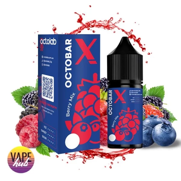 Набір Octobar X 30 мл 50 мг Hard - Berry mix — купити