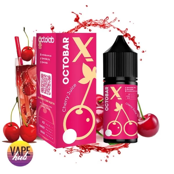 Набір Octobar X 30 мл 50 мг - Cherry Juice — купити