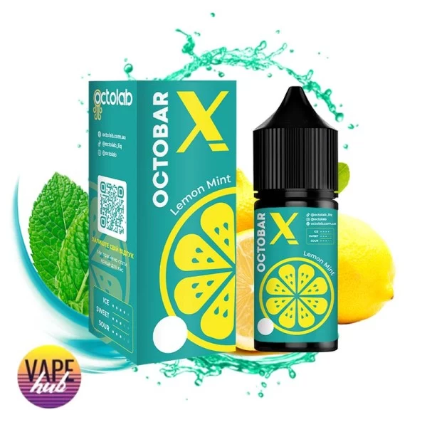 Набір Octobar X 30 мл 50 мг - Lemon Mint — купити