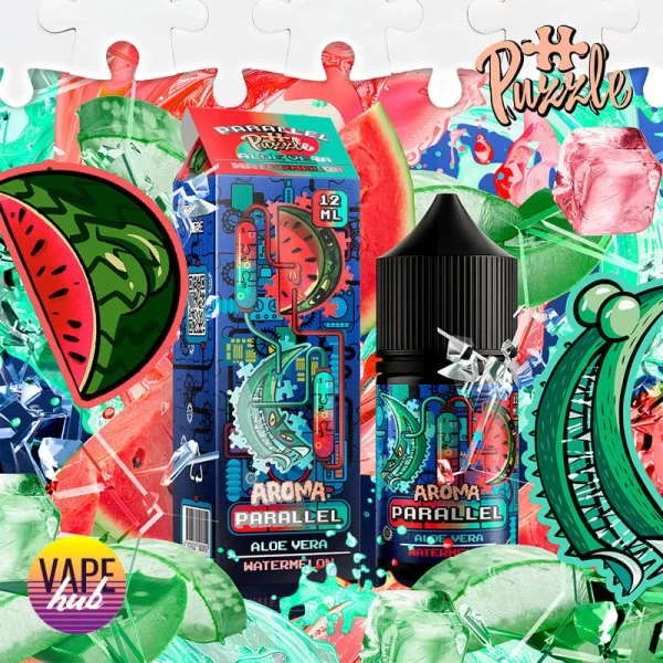 Набір In Bottle Parallel Puzzle 30 мл 50 мг - Aloe Vera Watermelon — купити