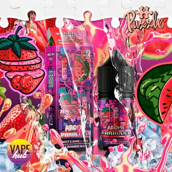 Набір In Bottle Parallel Puzzle 30 мл 50 мг - Strawberry Watermelon — купити