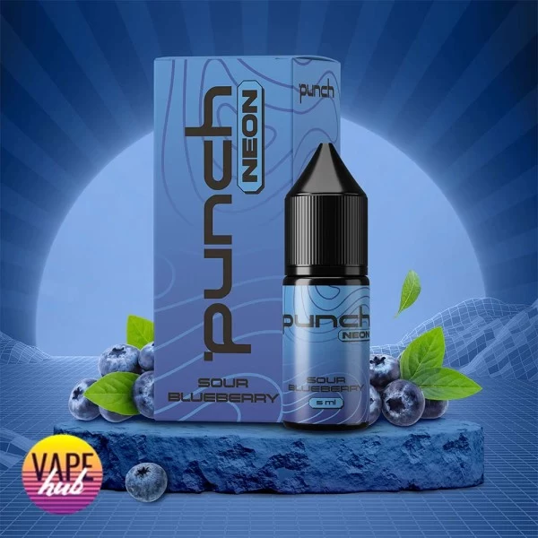 Набір Punch Neon 10 мл 60 мг - Sour Blueberry — купити