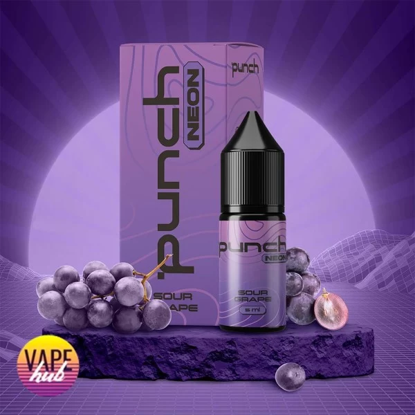 Набір Punch Neon 10 мл 60 мг - Sour Grape — купити
