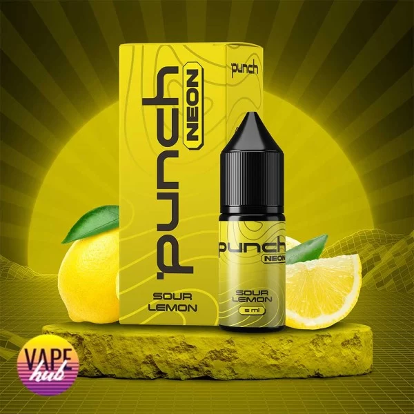 Набір Punch Neon 10 мл 60 мг - Sour Lemon — купити