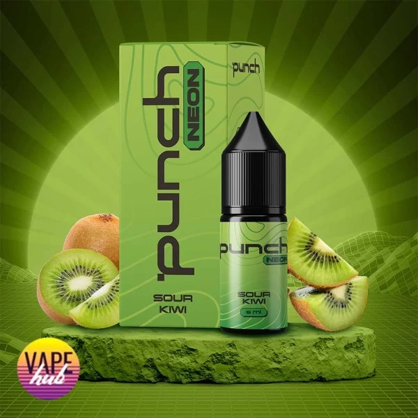 Набір Punch Neon 10 мл 50 мг - Sour Kiwi — купити