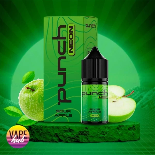 Набір Punch Neon 30 мл 30/50 мг - Sour Apple — купити