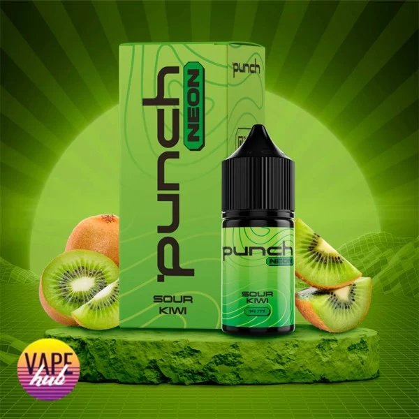 Набір Punch Neon 30 мл 60 мг - Sour Kiwi — купити