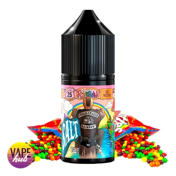 Рідина Troublemaker Salt 30ml/25mg Rainbow — купити