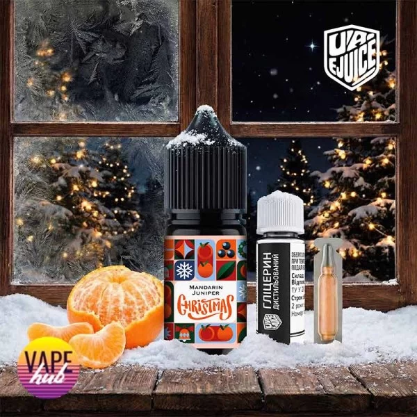 Набір UA-Ejuice Christmas 30 мл 65 мг - Mandarin Juniper — купити
