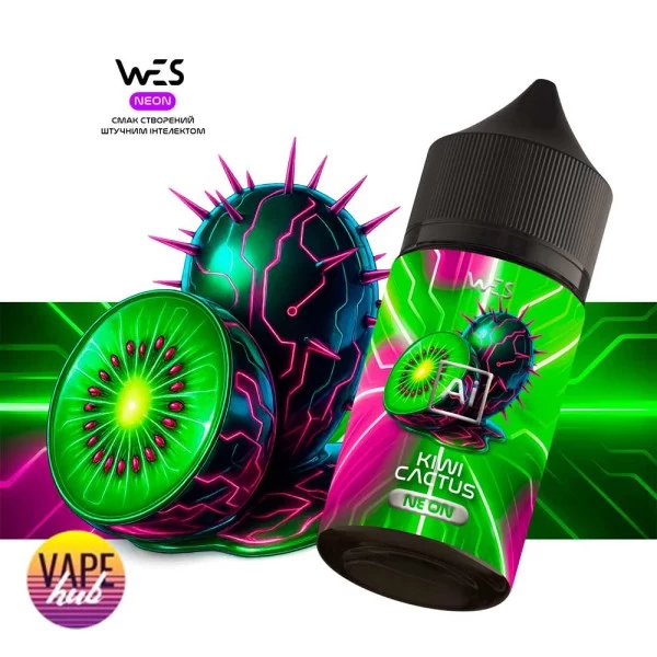 Набір WES Ai Neon 30 мл 65 мг - Kiwi Cactus — купити