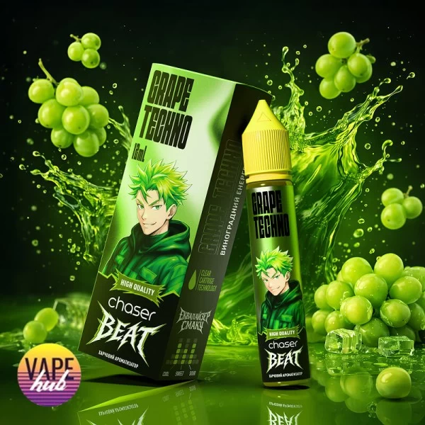 Набір Chaser Beat 30 мл 65 мг - Grape Techno — купити