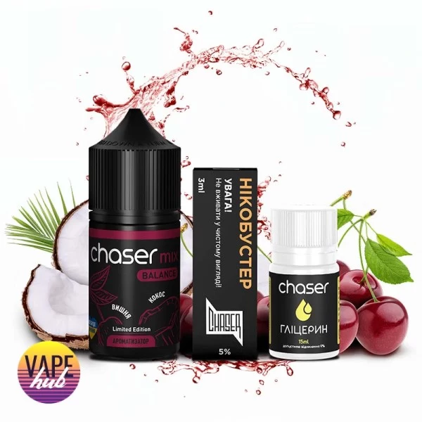 Набір Chaser Mix 30 мл 50 мг - Cherry Coconut — купити