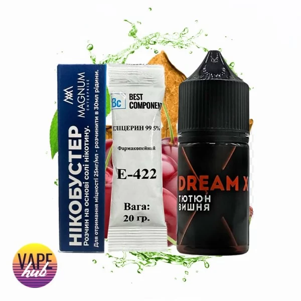 Набір Dream X 30 мл 65 мг - Тютюн Вишня — купити