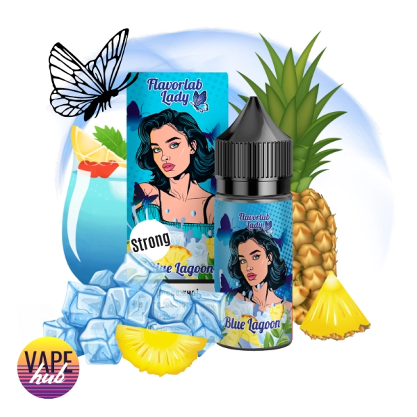Набір Flavorlab Lady Strong 30 мл 50 мг - Blue Lagoon — купити