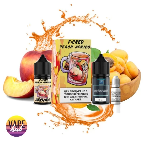Набір F*cked Lab Salt 30 мл 25 мг - Peach Apricot — купити