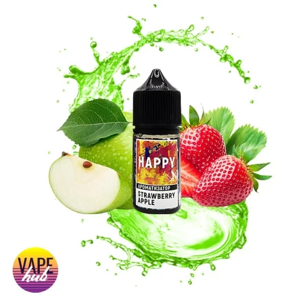 Набір HAPPY 30 мл 25 мг - Strawberry Apple — купити