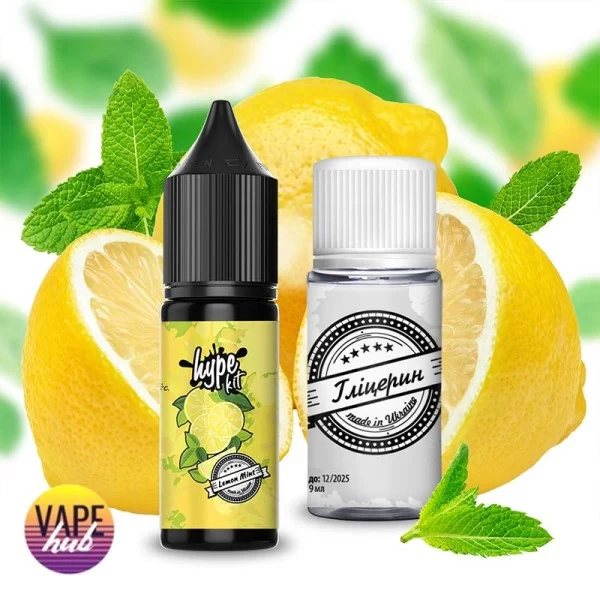 Набір Hype New Salt 15 мл 25 мг - Lemon Mint — купити