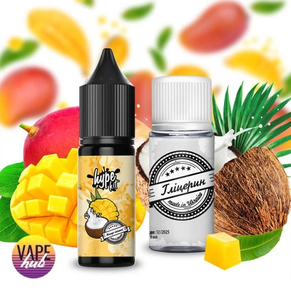 Набір Hype New Salt 15 мл 25 мг - Mango Coconut — купити