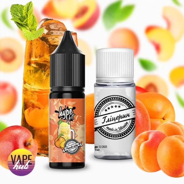 Набір Hype New Salt 15 мл 25 мг - Peach Soda — купити