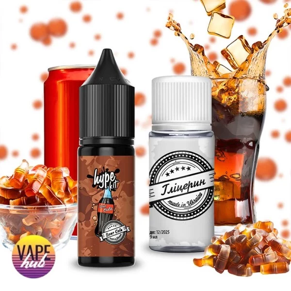 Набір Hype New Salt 15 мл 25 мг - Sour Cola — купити