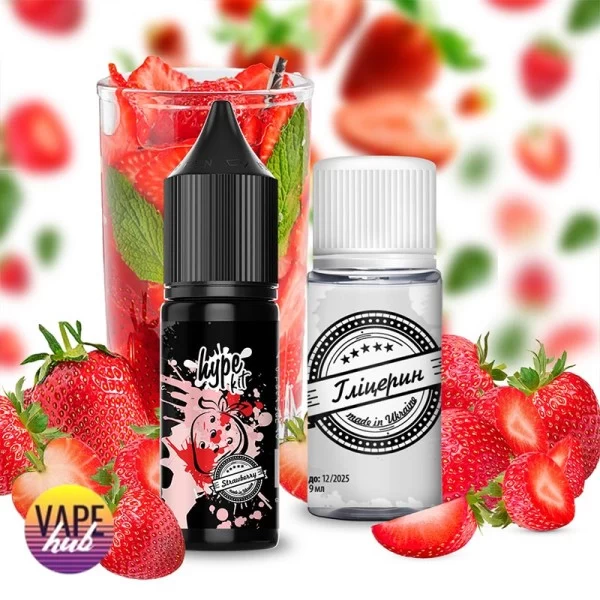Набір Hype 15 мл 50 мг - Strawberry — купити